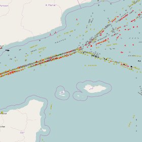 AIS data for ships tracking